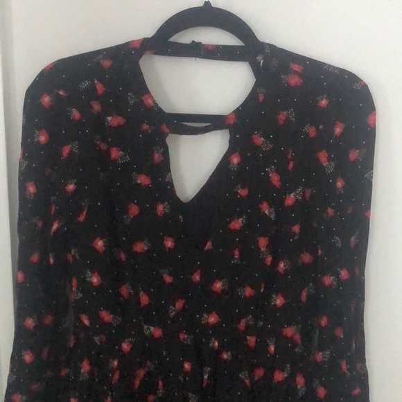 Free People Tegan High Neck long sleeve mini dress - Picture 4 of 4